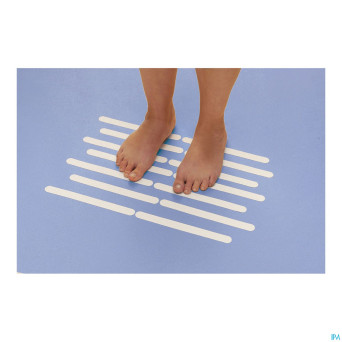 Bande securite baignoire 21,6x1,9cm 20   homecraft