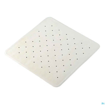 Tapis bain-douche ctc a/derap. blanc 76x35,5cm