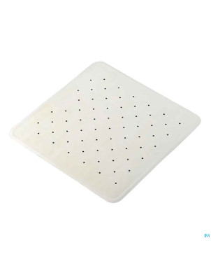 Tapis bain-douche ctc a/derap. blanc 76x35,5cm