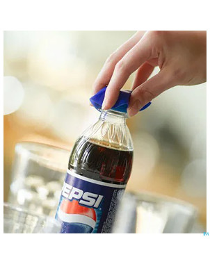 Ouvre-bouteille bleu metalique    dycem