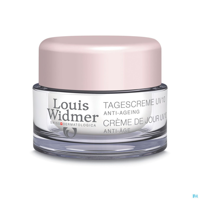 Widmer jour creme uv10 n/parf pot 50ml