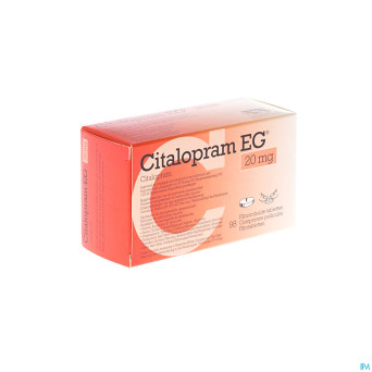 Citalopram eg pi pharma comp 98x20mg pip