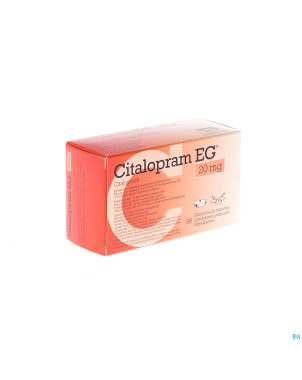 Citalopram eg pi pharma comp 98x20mg pip
