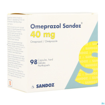 Omeprazol sandoz 40 mg pi pharma caps 98x40mg pip