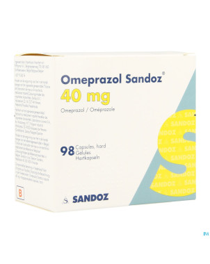 Omeprazol sandoz 40 mg pi pharma caps 98x40mg pip