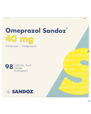 Omeprazol sandoz 40 mg pi pharma caps 98x40mg pip