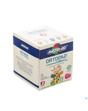 Ortopad cotton junior boys pans ocul.    50 70171