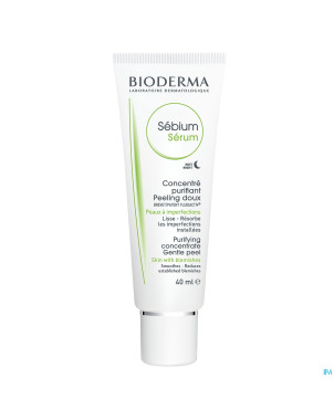 Bioderma sebium serum concentre    tube 40ml