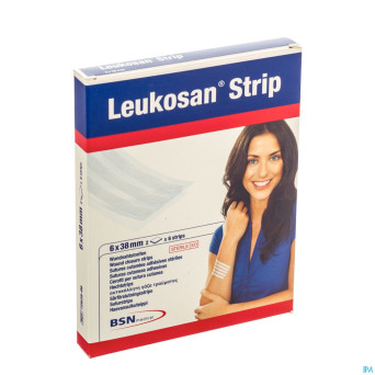 Leukosan strip ster  6x 38mm blanc    2x 6 7262806
