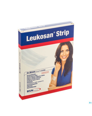 Leukosan strip ster  6x 38mm blanc    2x 6 7262806