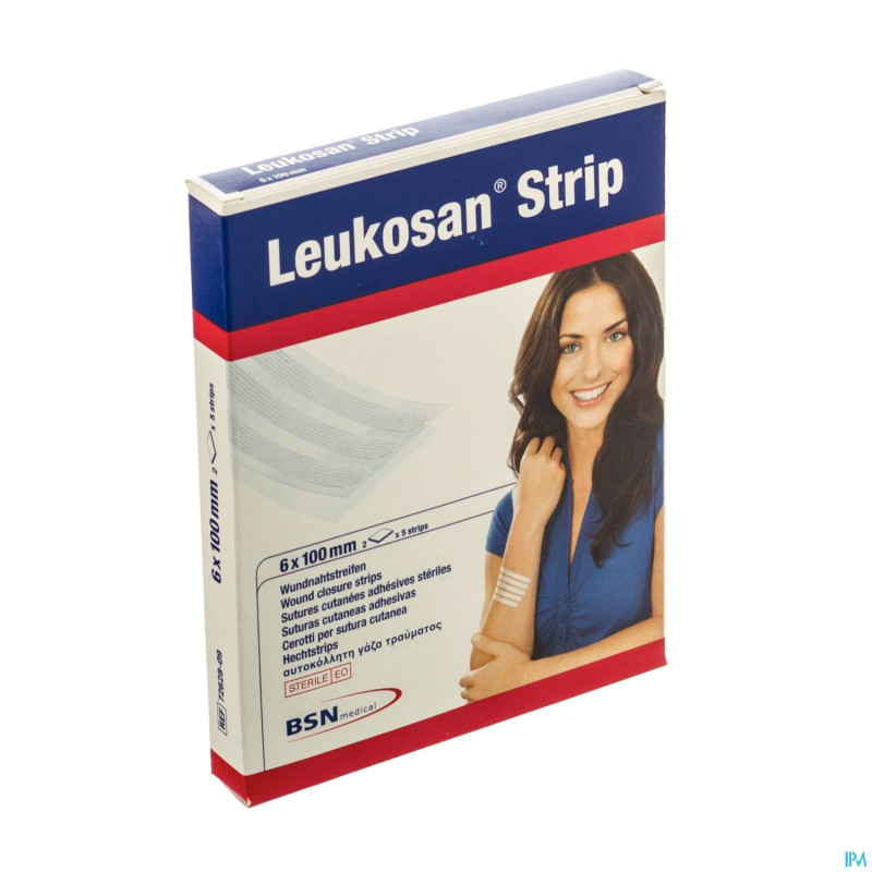 Leukosan strip ster  6x100mm blanc    2x 5 7262809
