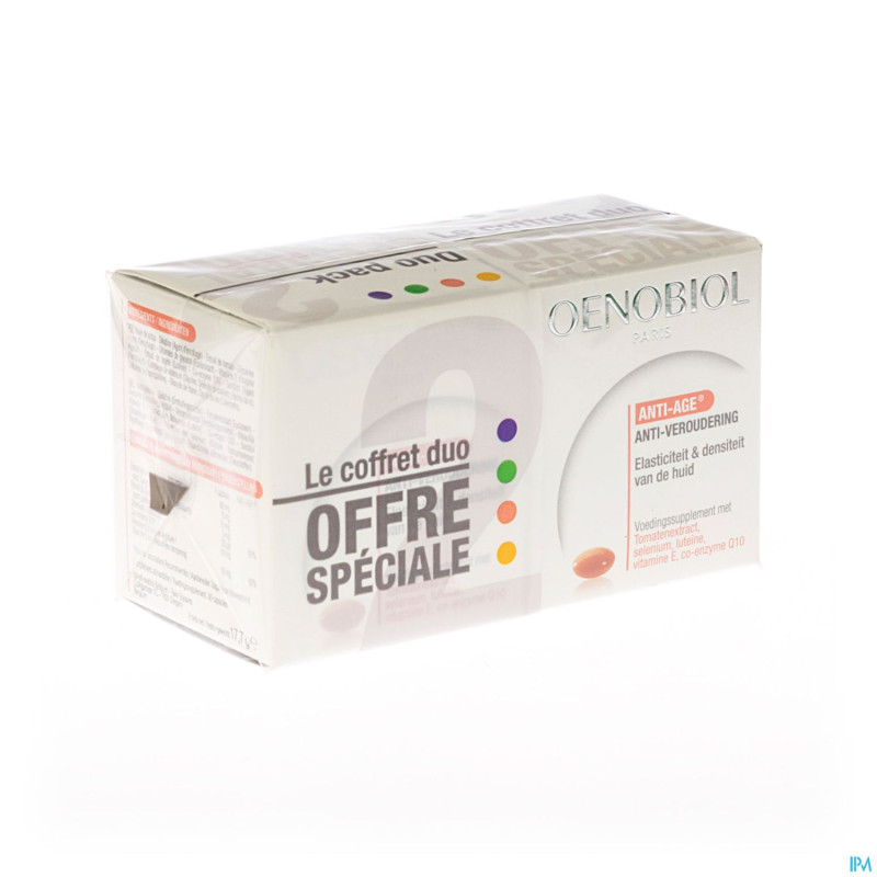 Oenobiol anti rides q10 nf duopack  caps 2x30