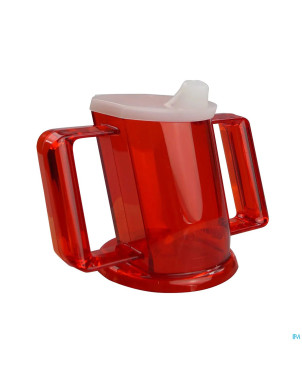 Handycup gobelet obliq orange+2 bec 237ml henrotek