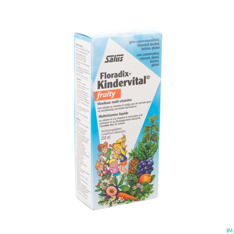 Floradix kindervital fruity   250ml