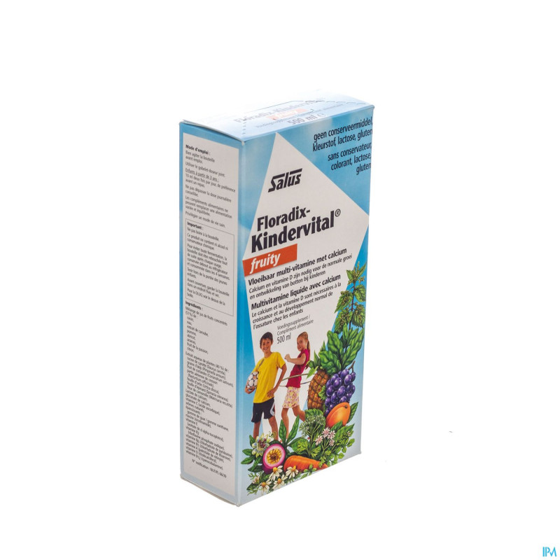Floradix kindervital fruity   500ml