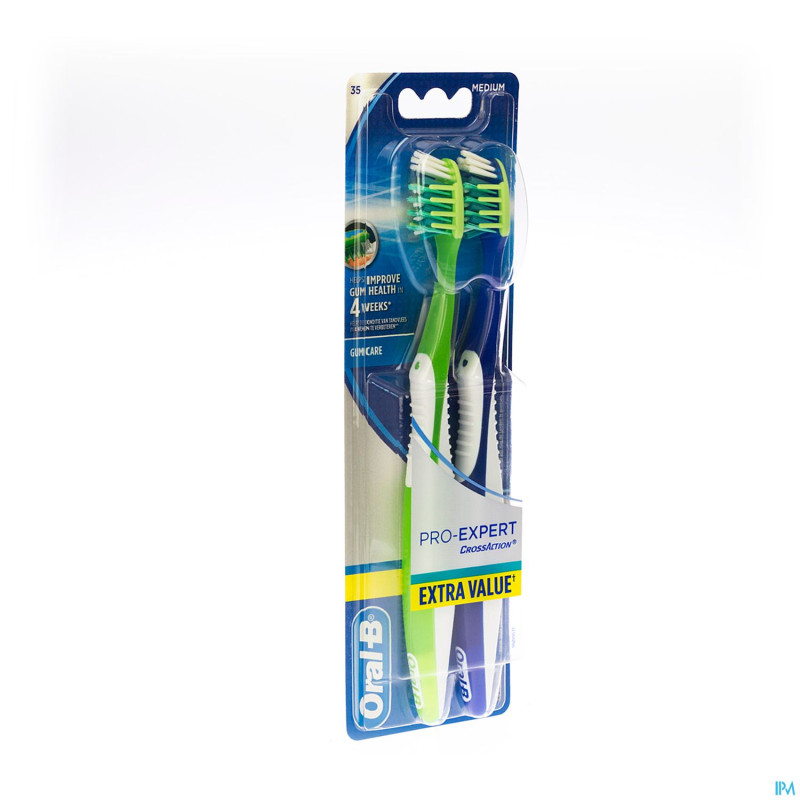 Oral b brosse crossaction proexpert gumcare 35  m