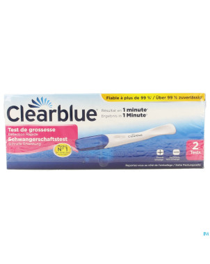 Clearblue plus test grossesse    2