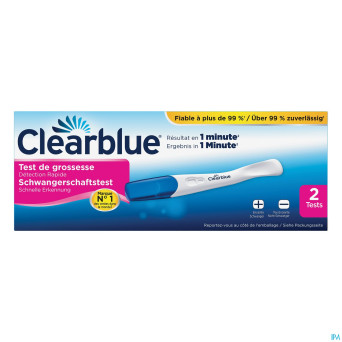 Clearblue plus test grossesse    2