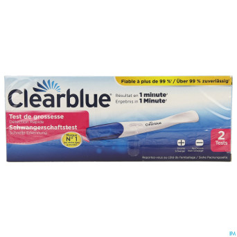 Clearblue plus test grossesse    2