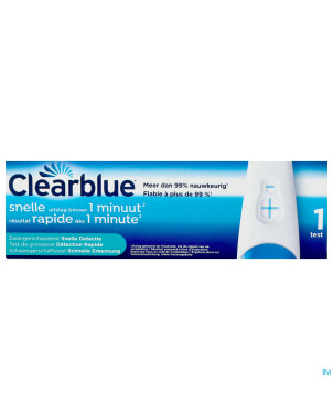 Clearblue plus test grossesse    1