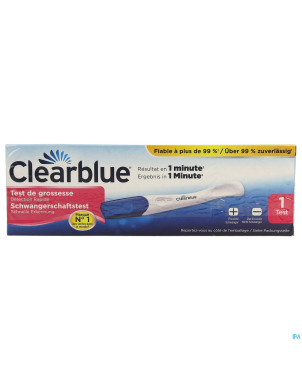 Clearblue plus test grossesse    1
