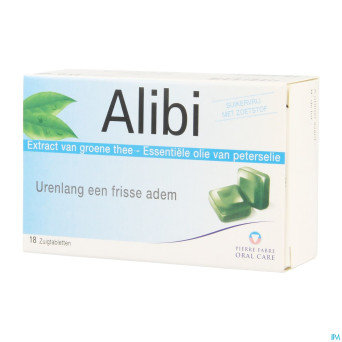 Alibi blister past a sucer 18