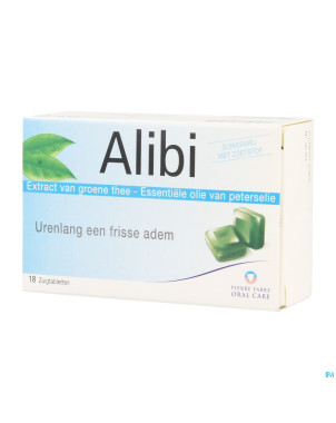 Alibi blister past a sucer 18