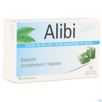 Alibi blister past a sucer 18