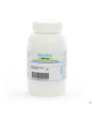 Renvela 800 mg comp pell 180 x 800 mg