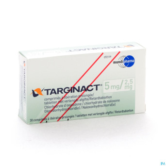 Targinact comp prol  5/2,5 mg comp 30
