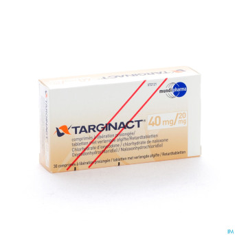 Targinact comp prol 40/20 mg comp 30