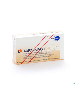 Targinact comp prol 40/20 mg comp 30