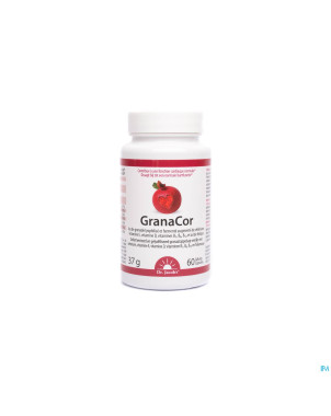 Granacor jus grenade + vit + acide folique caps 60