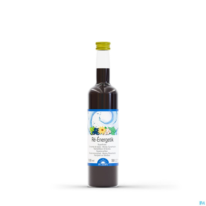 Re-energetic acide lactique probiotique 500ml