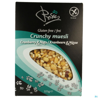 Rosies crunchy cranberry&nuts    325g 5652 revogan