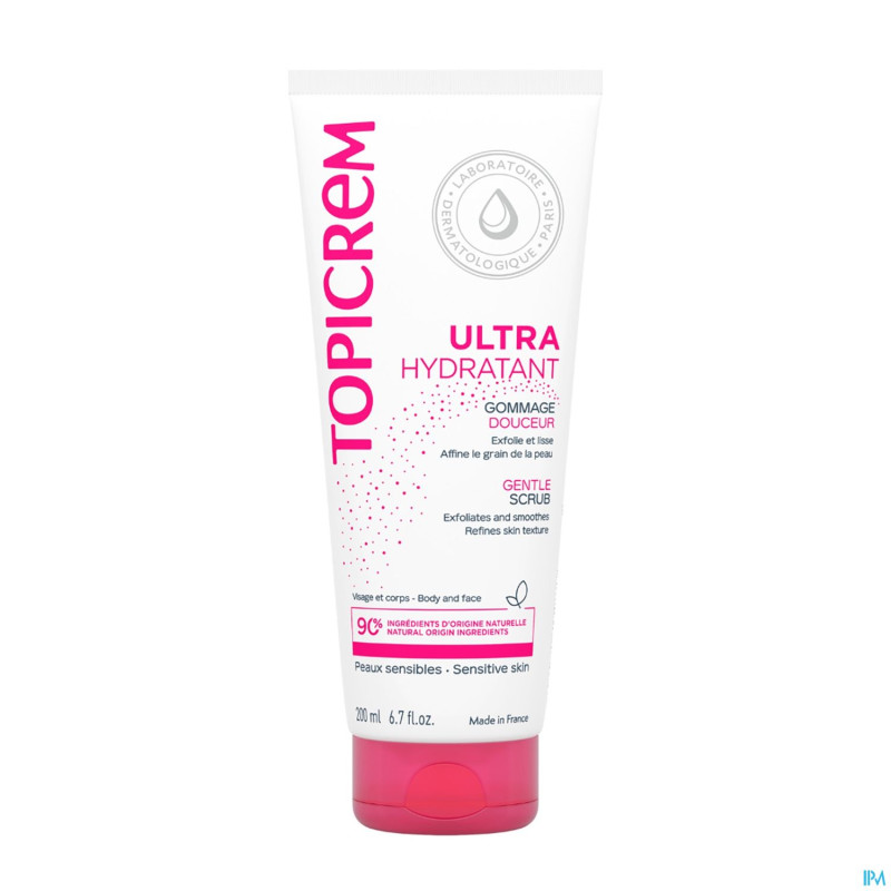 Topicrem um gommage visage-corps    tube 200ml