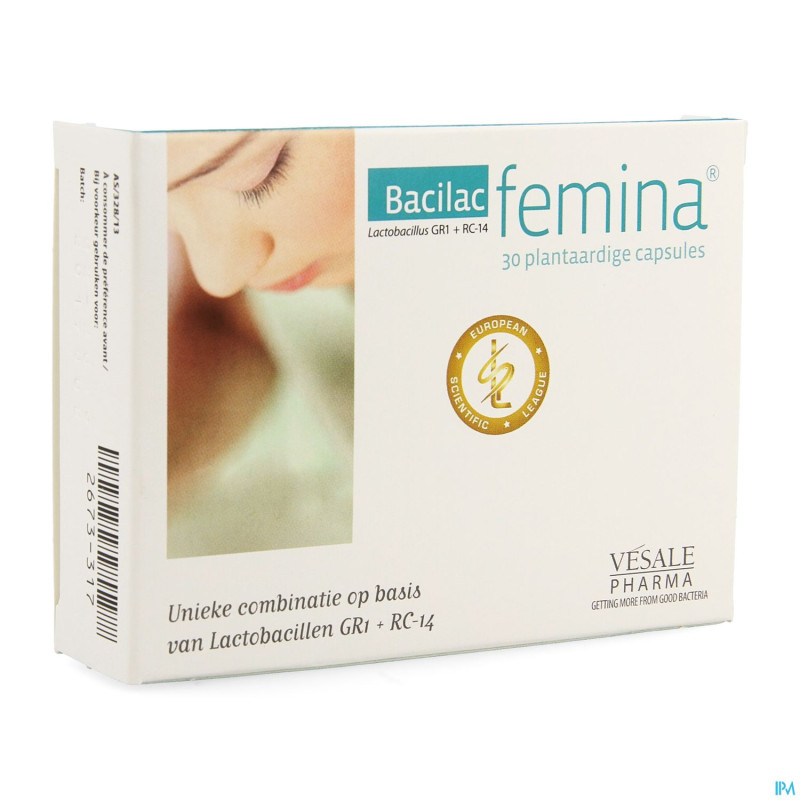 Bacilac femina    caps 30