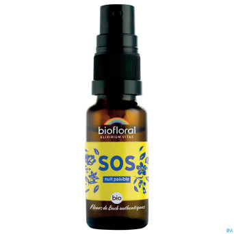 Biofloral remede secours nuit sol buv.  spray 20ml
