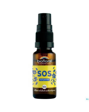 Biofloral remede secours nuit sol buv.  spray 20ml