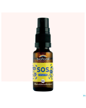Biofloral remede secours nuit sol buv.  spray 20ml