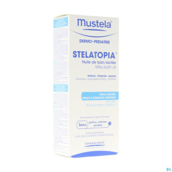 Mustela dp stelatopia huile de bain nf 200ml