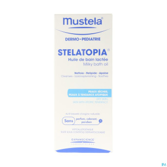 Mustela dp stelatopia huile de bain nf 200ml