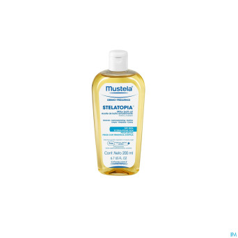 Mustela dp stelatopia huile de bain nf 200ml