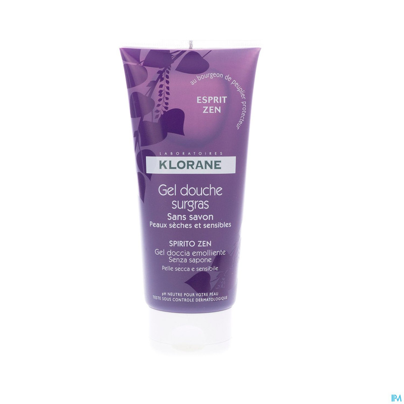 Klorane gel douche surgras douceur 400ml