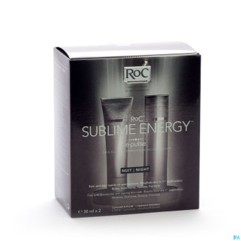 Roc sublime energy creme aa nuit 2x30ml