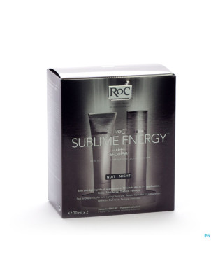 Roc sublime energy creme aa nuit 2x30ml