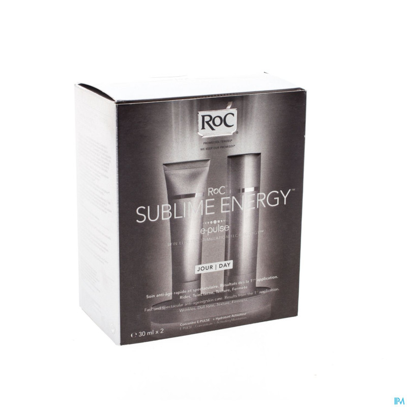 Roc sublime energy creme aa jour ip20 2x30ml