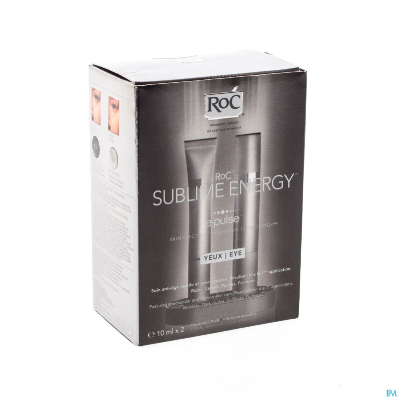 Roc sublime energy creme aa yeux    2x10ml promo