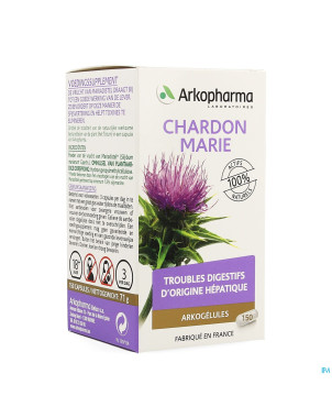 Arkogelules chardon marie vegetal 150  cfr 4137873