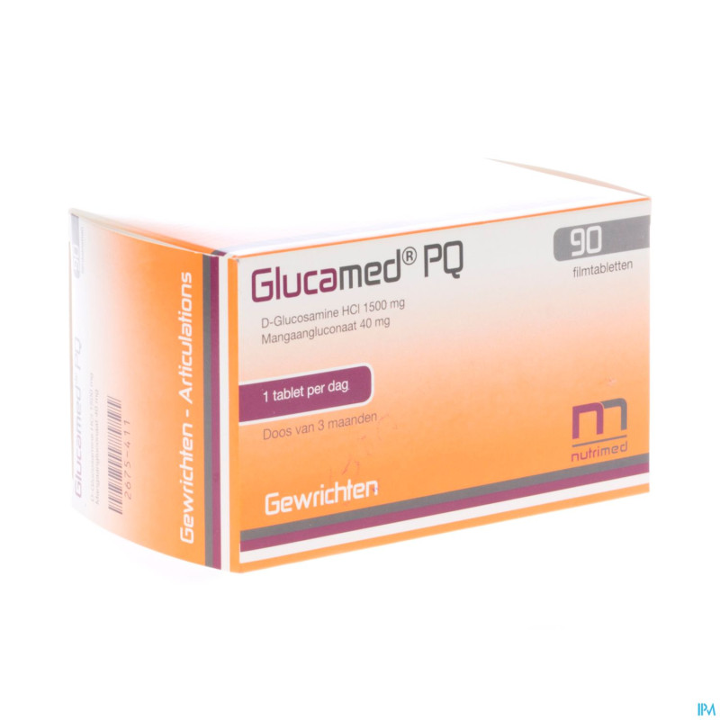 Glucamed pq    blister comp enrob.  90